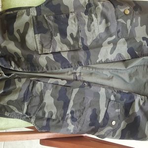 Camouflage army jacket